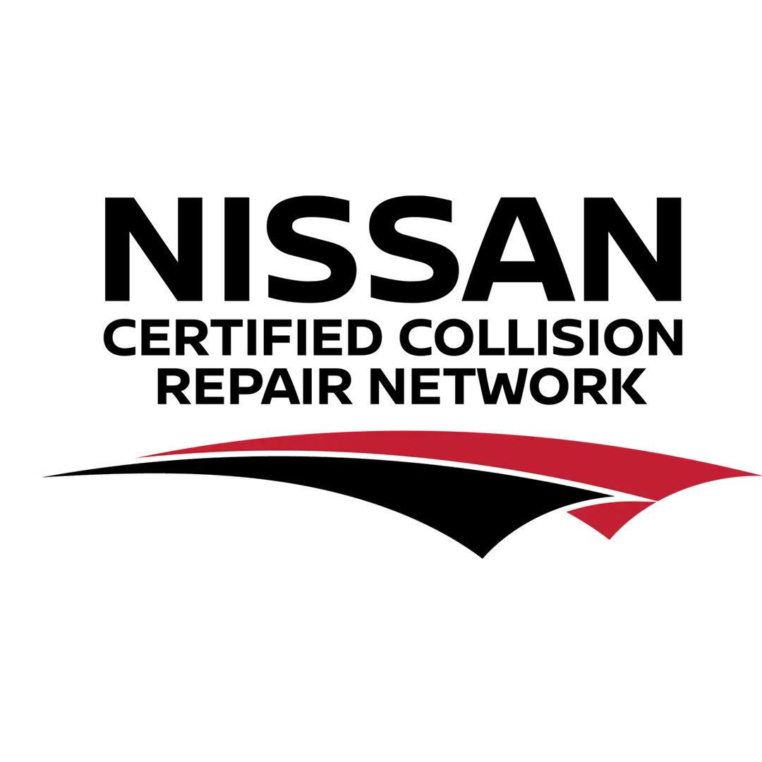 nissan certified repair logo Miller Auto Body Shop in St. Cloud MN